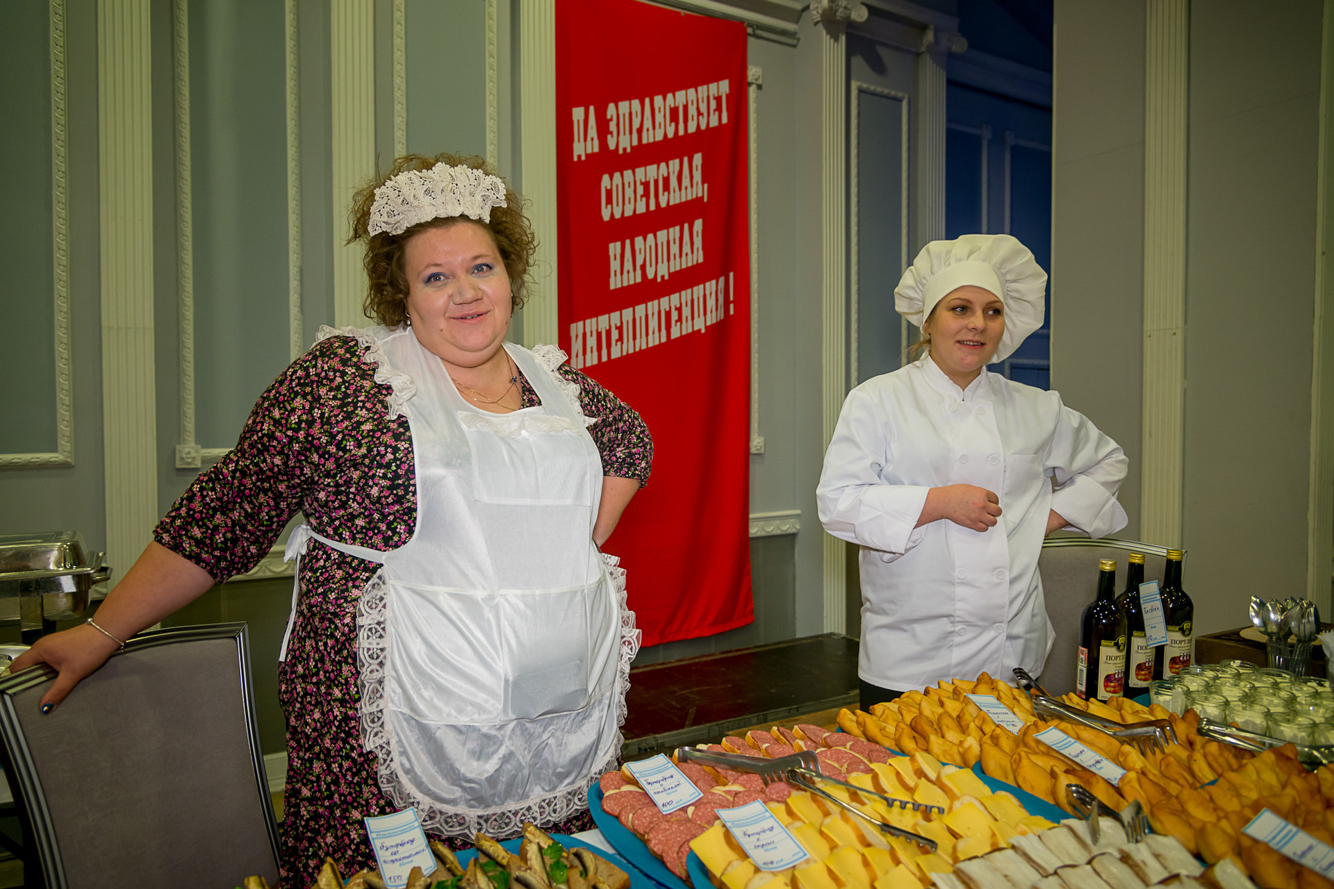 Корпоративный новый год в стиле СССР